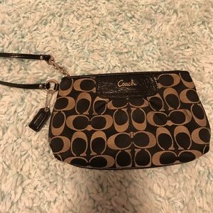 Coach wristlet